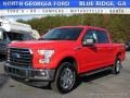 2016 Race Red Ford F150 XLT SuperCrew 4x4  photo #1