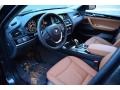 Saddle Brown Interior Photo for 2017 BMW X4 #117191914