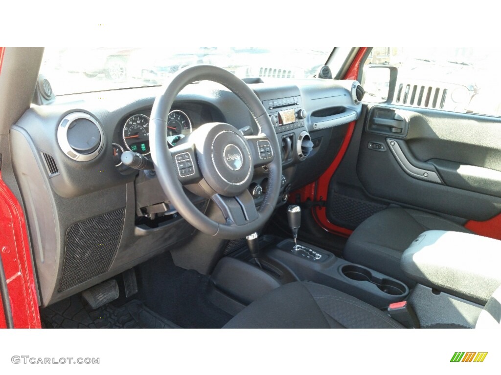 2014 Wrangler Sport 4x4 - Flame Red / Black photo #17