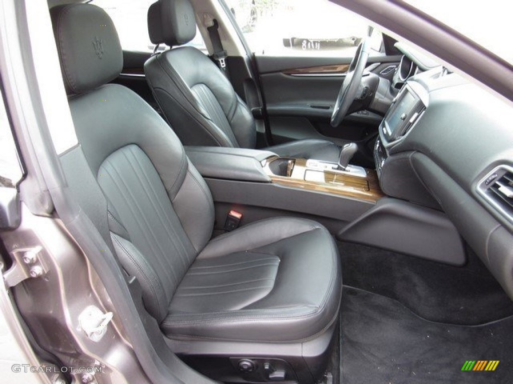 2014 Ghibli S Q4 - Grigio Metallo (Grey Metallic) / Nero photo #5