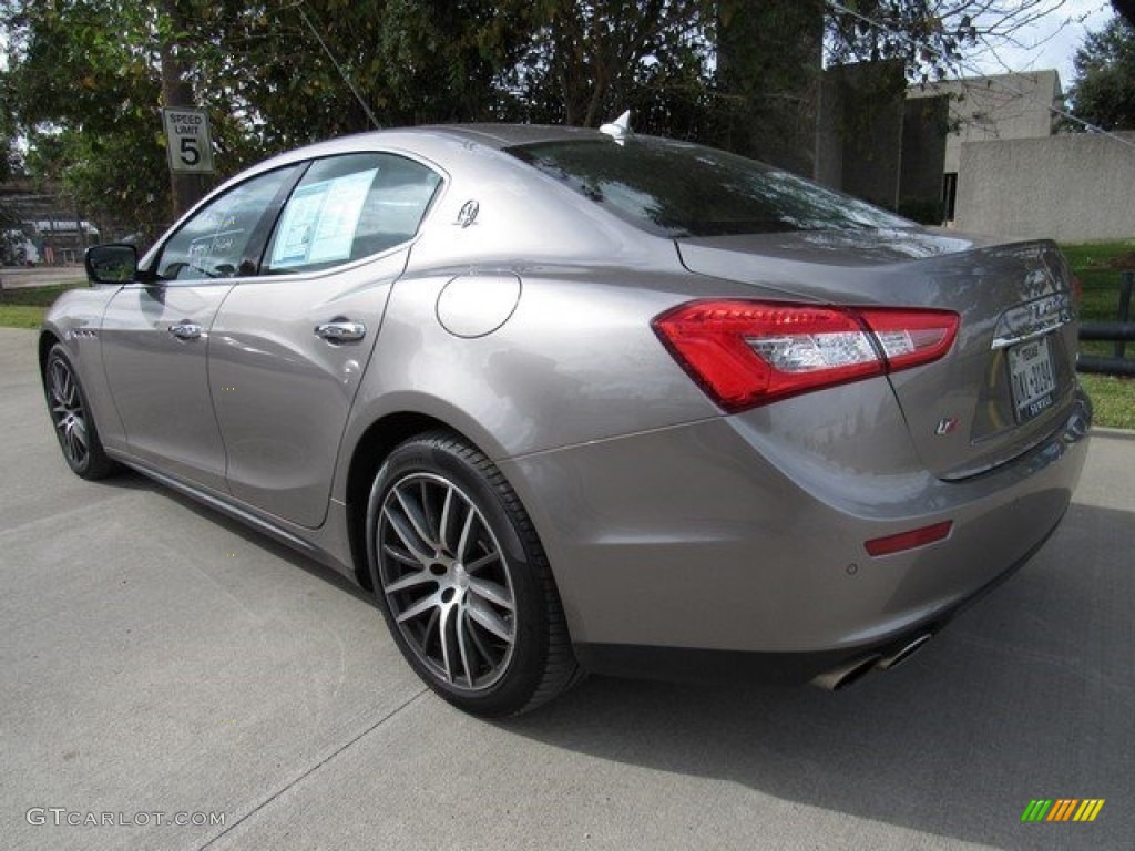 2014 Ghibli S Q4 - Grigio Metallo (Grey Metallic) / Nero photo #11