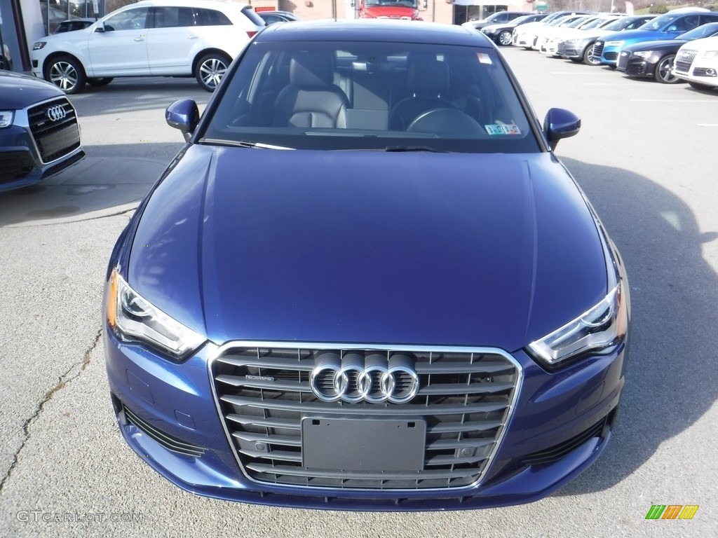 2016 A3 2.0 Premium quattro - Scuba Blue Metallic / Black photo #6