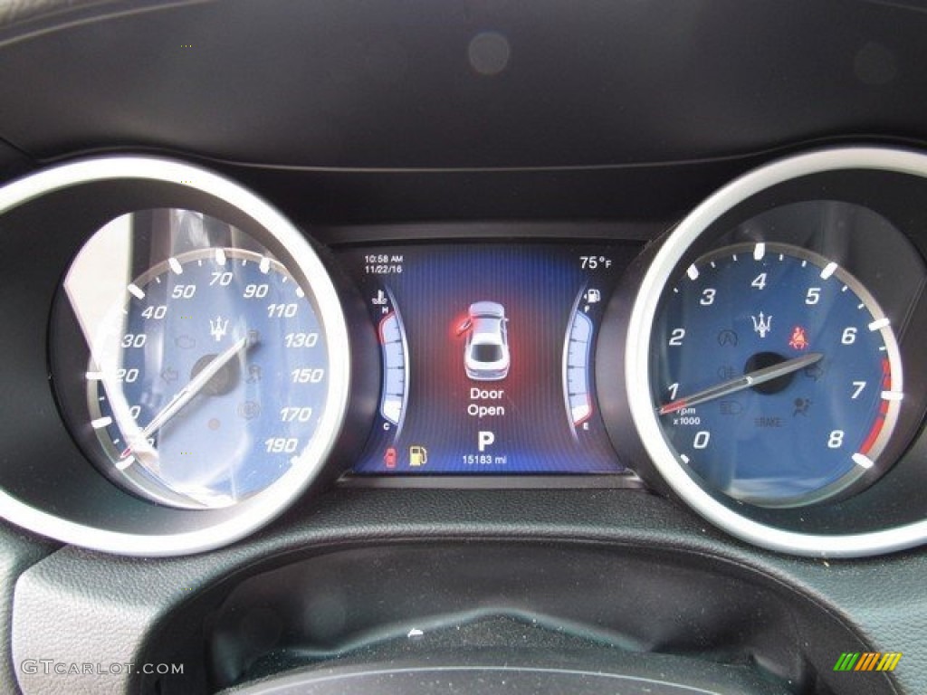2014 Ghibli S Q4 - Grigio Metallo (Grey Metallic) / Nero photo #27