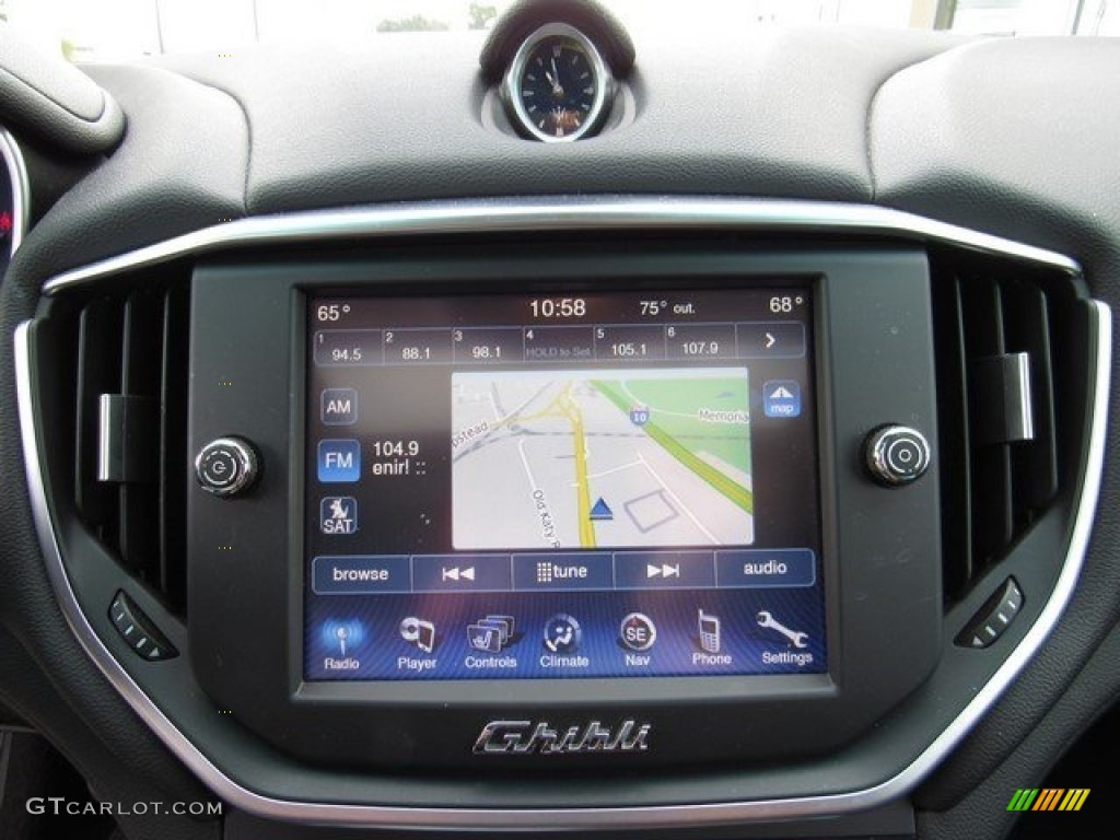 2014 Ghibli S Q4 - Grigio Metallo (Grey Metallic) / Nero photo #28