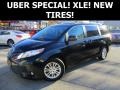 2013 Black Toyota Sienna XLE  photo #1