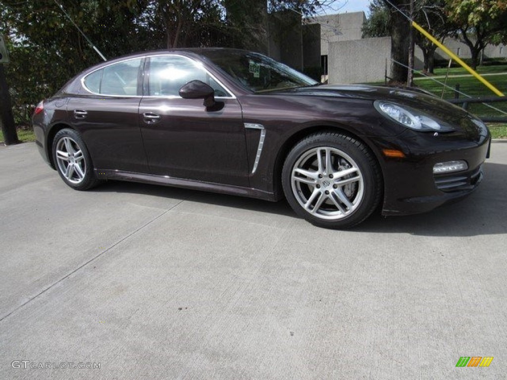 2011 Panamera S - Topaz Brown Metallic / Cognac Natural Leather photo #1