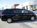 2013 Black Toyota Sienna XLE  photo #7