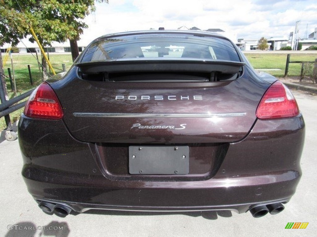 2011 Panamera S - Topaz Brown Metallic / Cognac Natural Leather photo #8