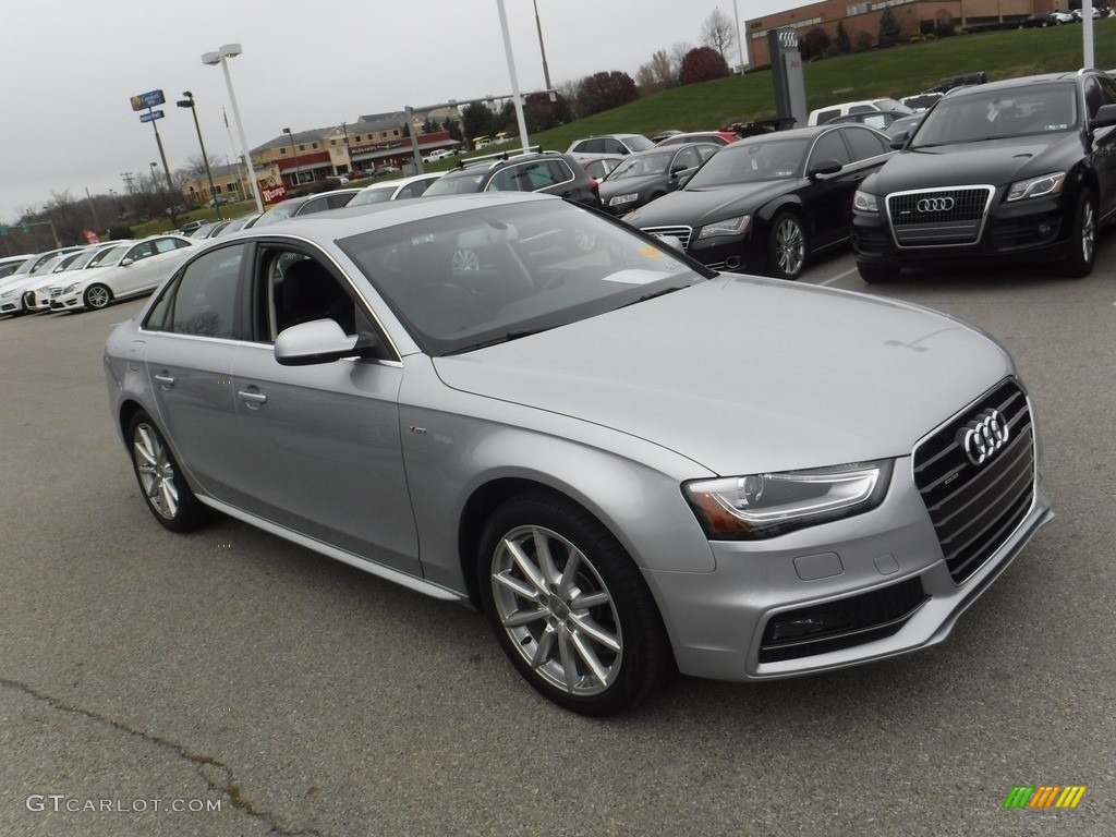 2016 A4 2.0T Premium quattro - Florett Silver Metallic / Black photo #9