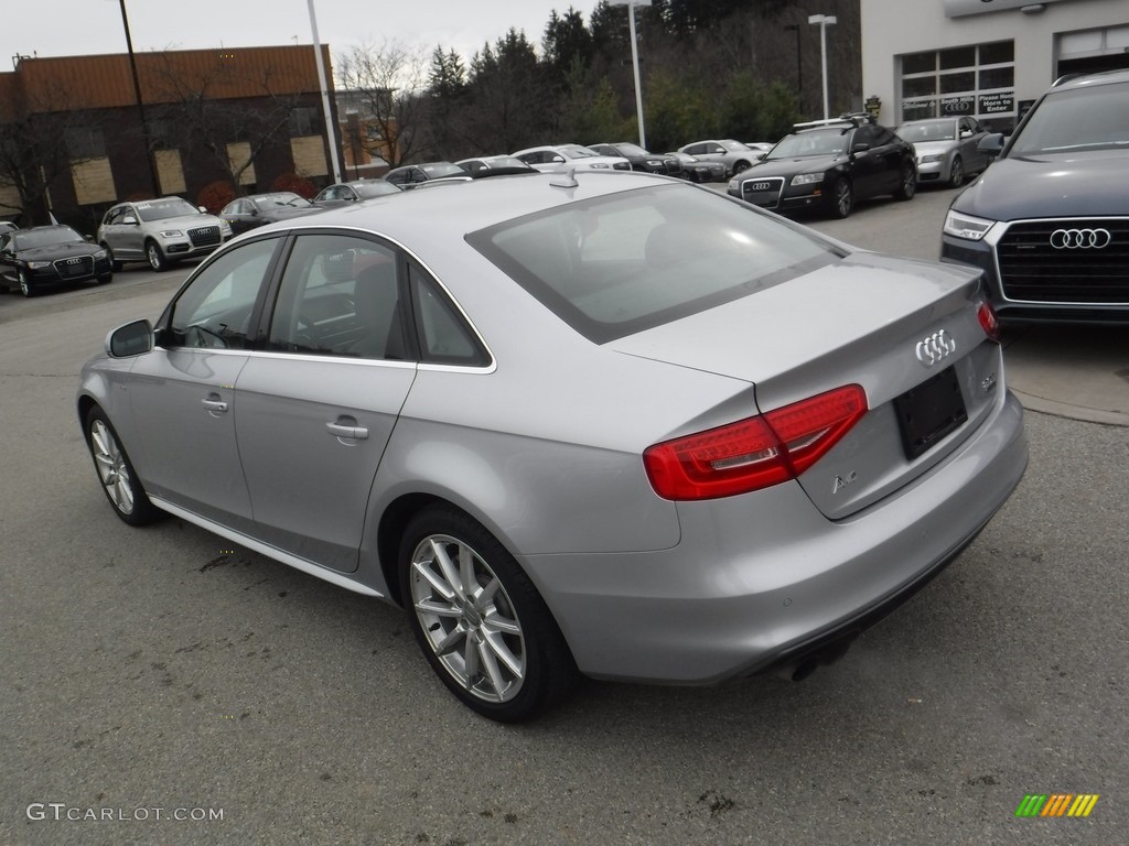 2016 A4 2.0T Premium quattro - Florett Silver Metallic / Black photo #16
