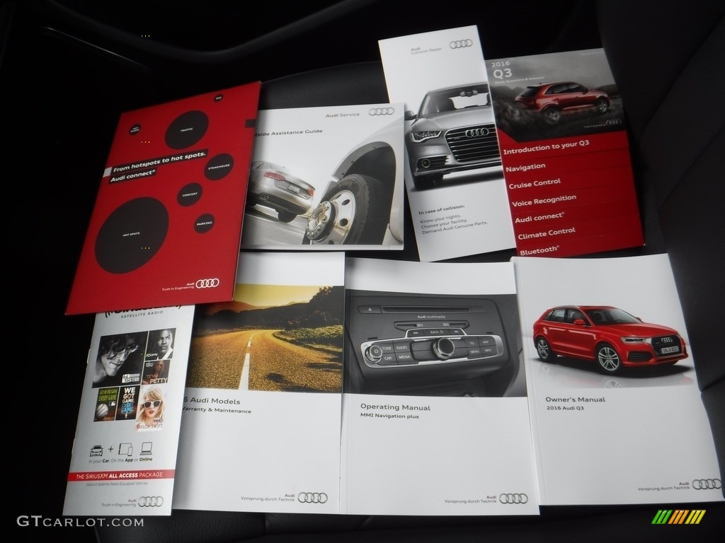 2016 Audi Q3 2.0 TSFI Prestige quattro Books/Manuals Photo #117194851
