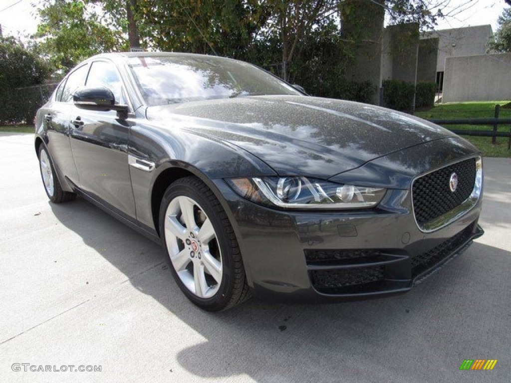 2017 XE 25t Premium - Storm Grey / Jet photo #2
