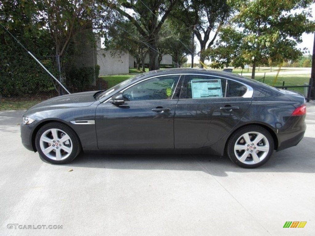 2017 XE 25t Premium - Storm Grey / Jet photo #11