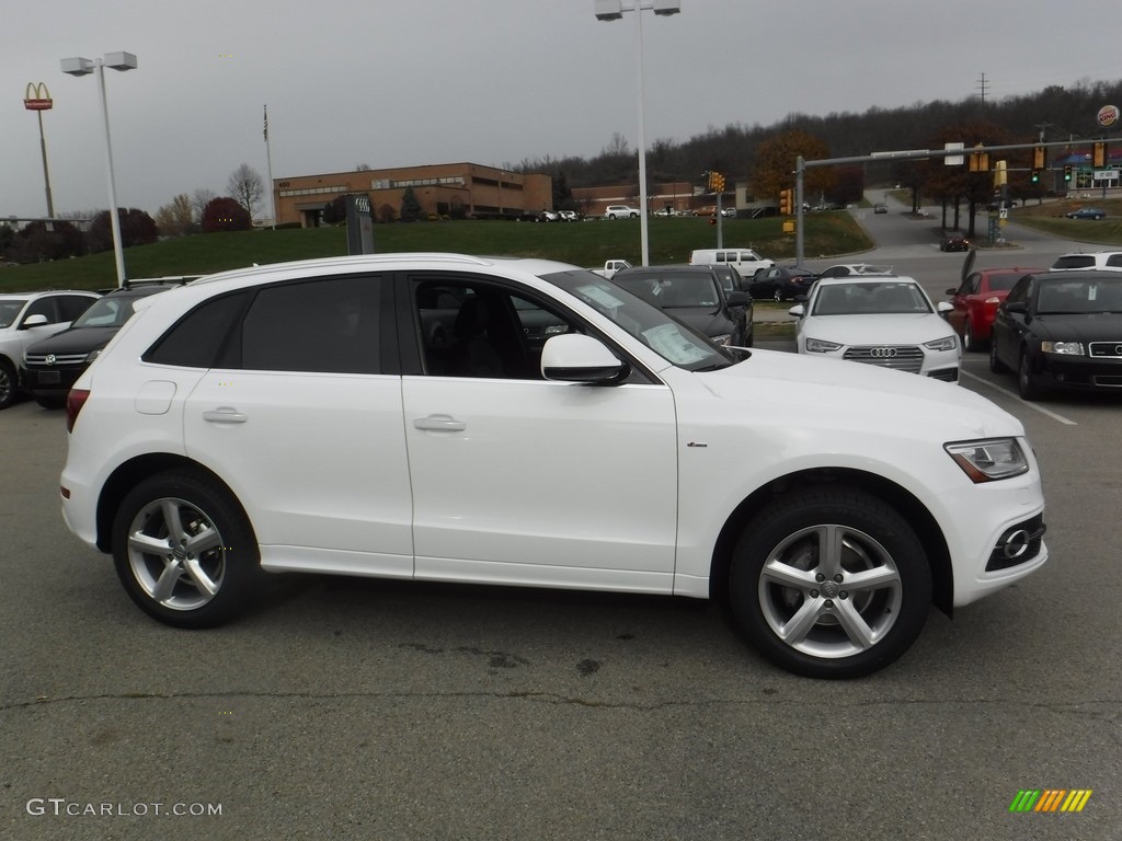 Ibis White 2017 Audi Q5 2.0 TFSI Premium Plus quattro Exterior Photo #117195691