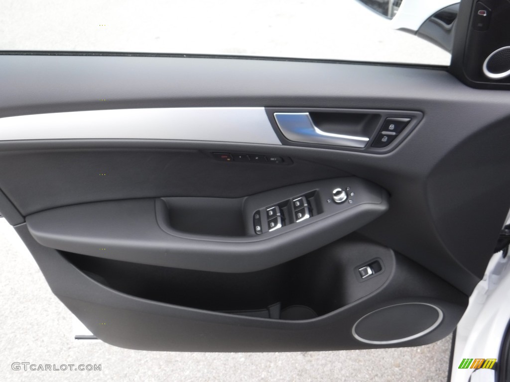 2017 Audi Q5 2.0 TFSI Premium Plus quattro Black Door Panel Photo #117195883
