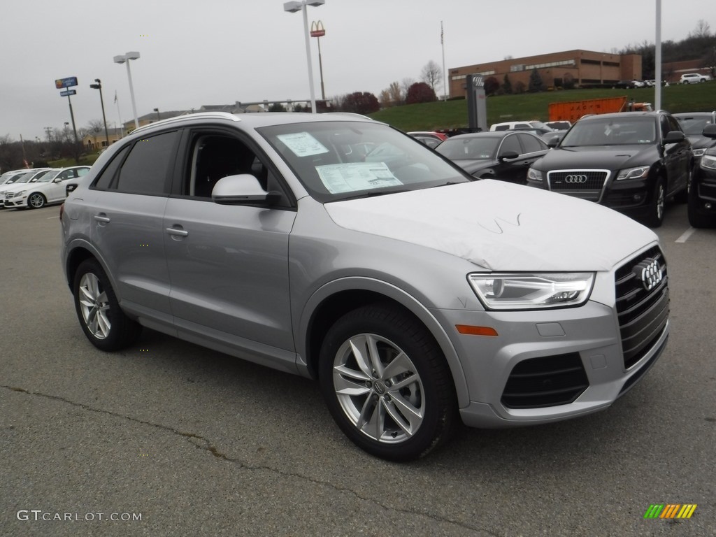 Florett Silver Metallic 2017 Audi Q3 2.0 TFSI Premium Plus quattro Exterior Photo #117196297