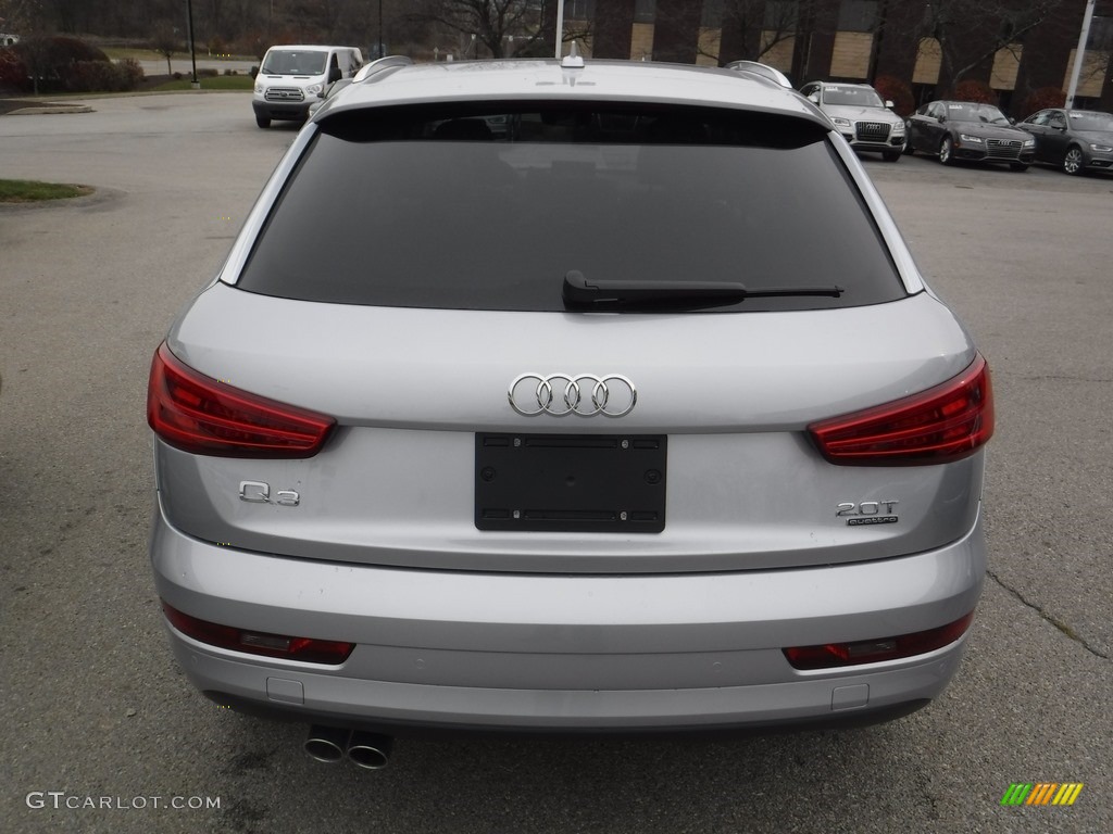 Florett Silver Metallic 2017 Audi Q3 2.0 TFSI Premium Plus quattro Exterior Photo #117196393
