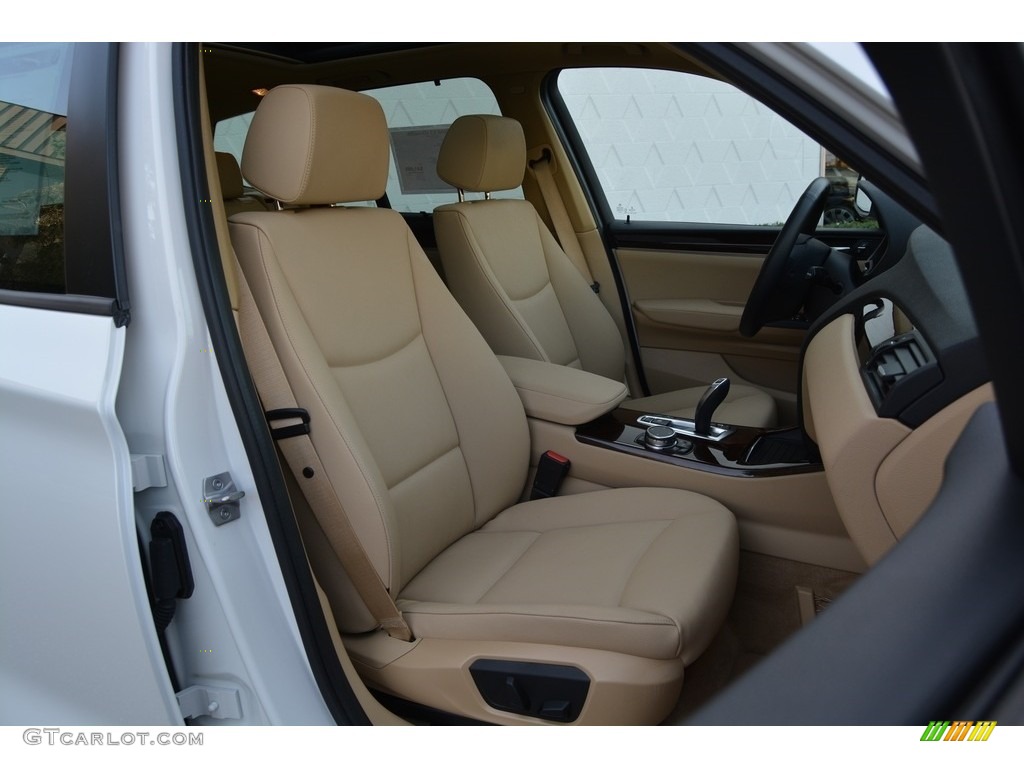 2016 X3 xDrive28i - Mineral White Metallic / Sand Beige photo #29