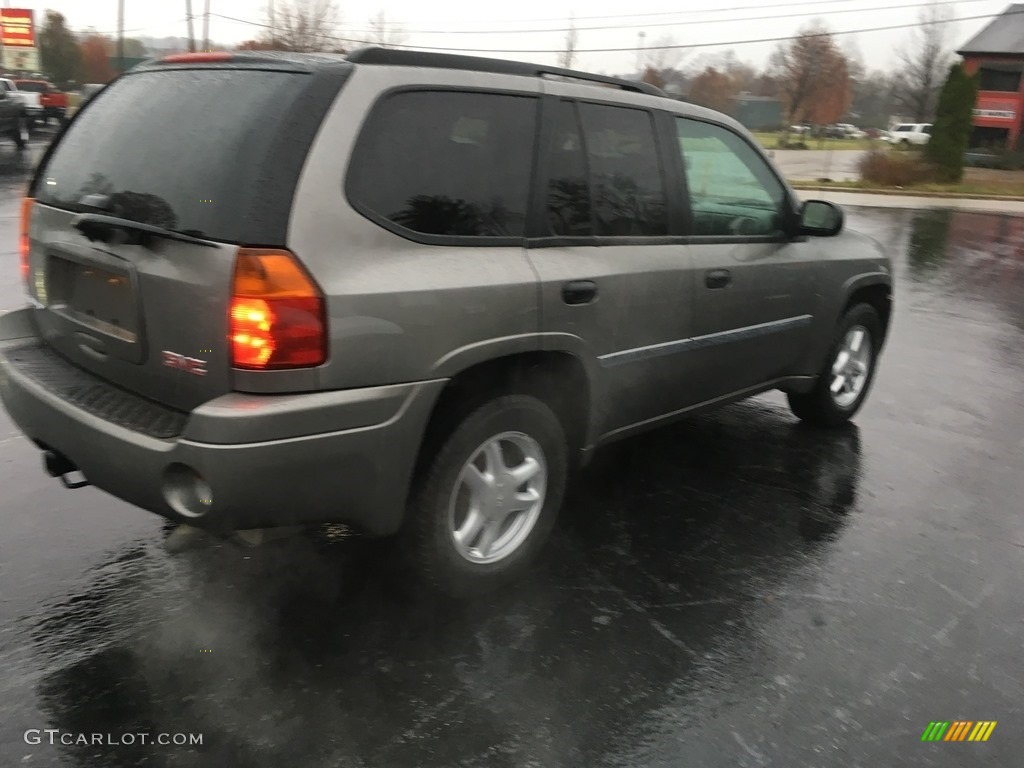 2007 Envoy SLE 4x4 - Steel Gray Metallic / Light Gray photo #4