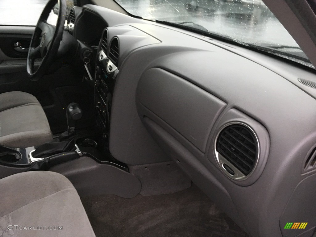 2007 Envoy SLE 4x4 - Steel Gray Metallic / Light Gray photo #8