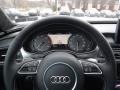 2017 Audi S7 Black Interior Steering Wheel Photo