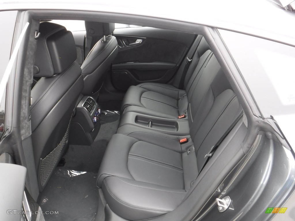 2017 Audi S7 Prestige quattro Rear Seat Photo #117197306