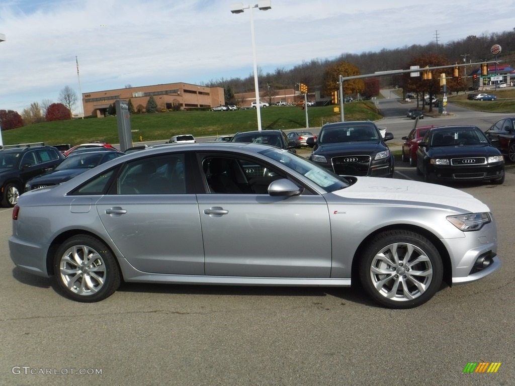 Florett Silver Metallic 2017 Audi A6 3.0 TFSI Prestige quattro Exterior Photo #117197572