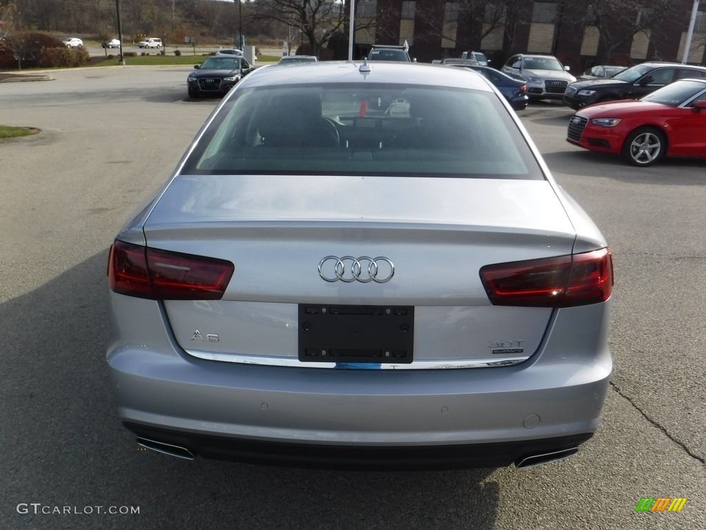 2017 A6 3.0 TFSI Prestige quattro - Florett Silver Metallic / Black photo #12