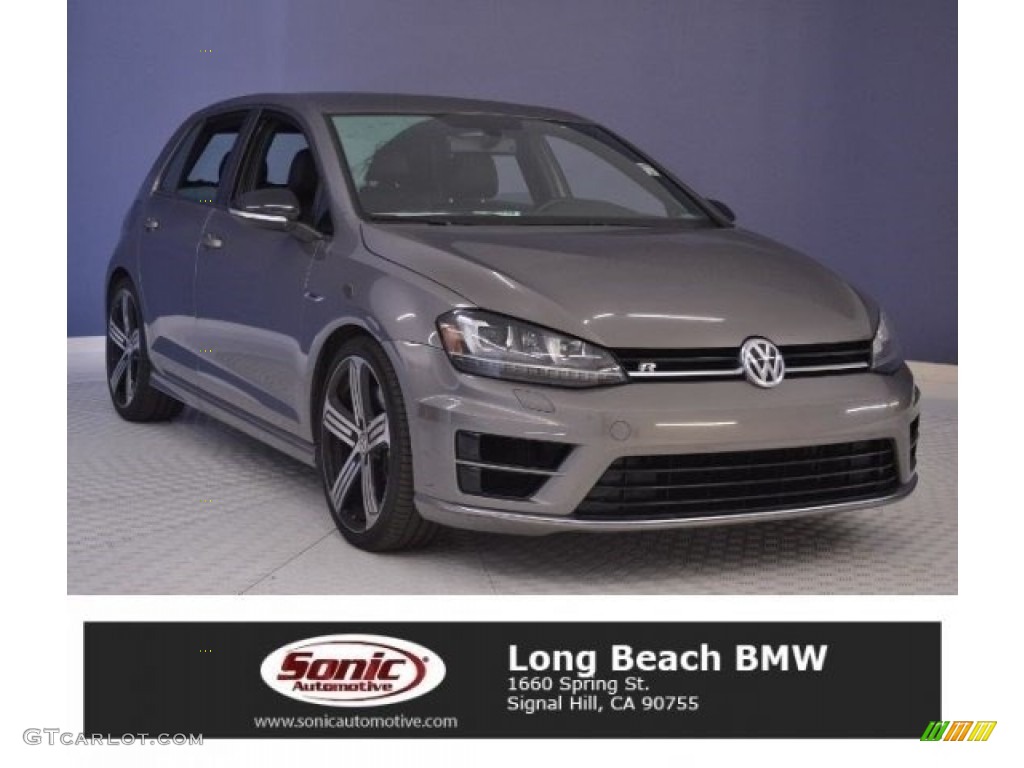 2016 Golf R 4Motion w/DCC. Nav. - Limestone Gray Metallic / Black photo #1
