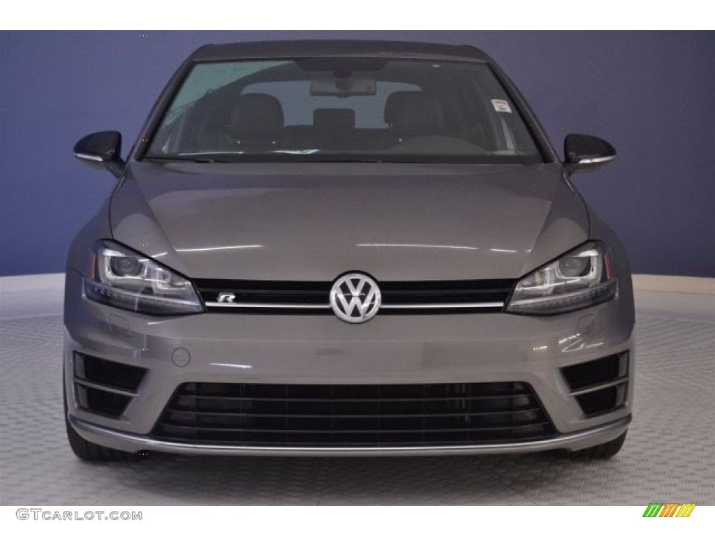 Limestone Gray Metallic 2016 Volkswagen Golf R 4Motion w/DCC. Nav. Exterior Photo #117197764