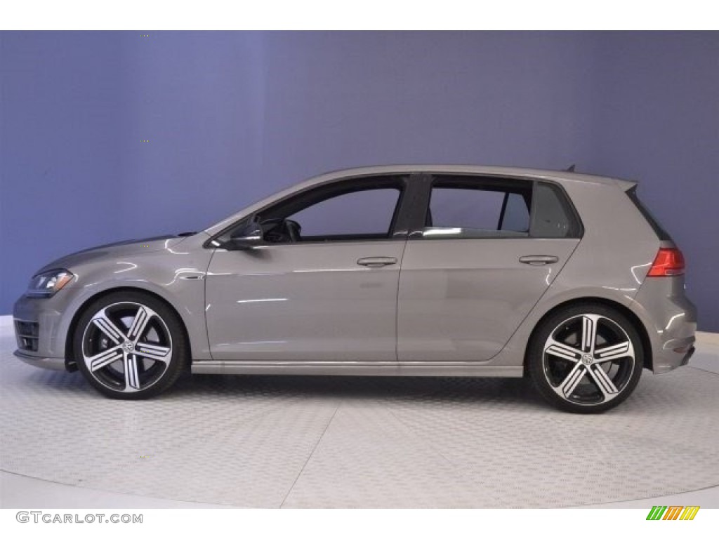 Limestone Gray Metallic 2016 Volkswagen Golf R 4Motion w/DCC. Nav. Exterior Photo #117197779