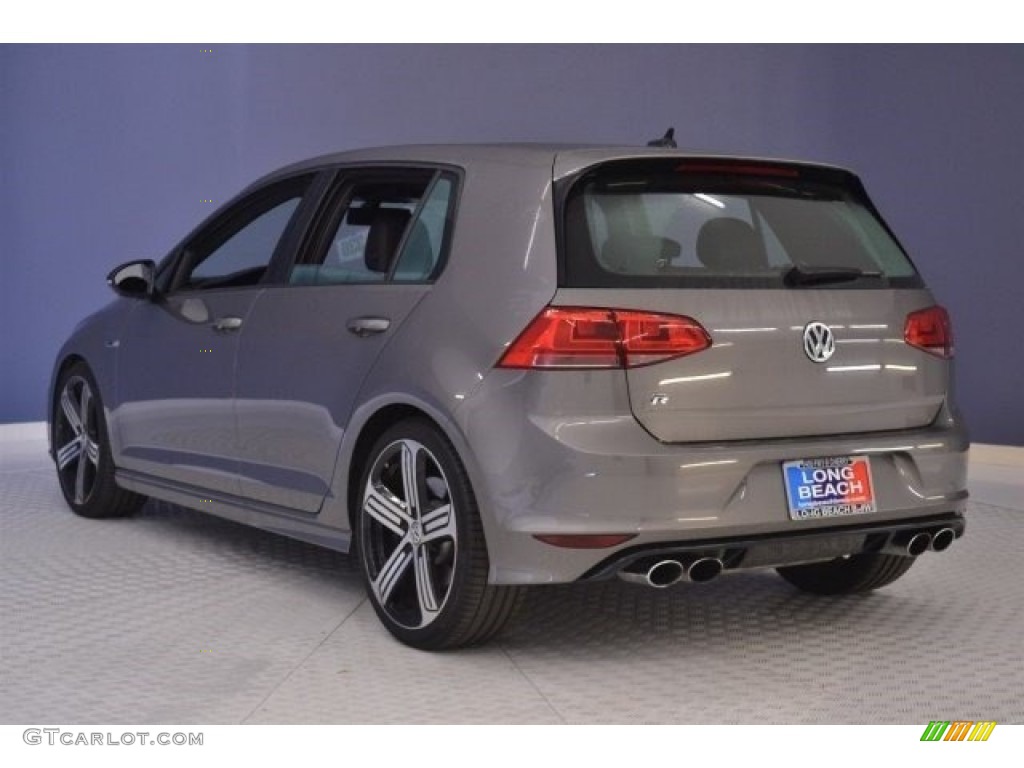 2016 Golf R 4Motion w/DCC. Nav. - Limestone Gray Metallic / Black photo #5