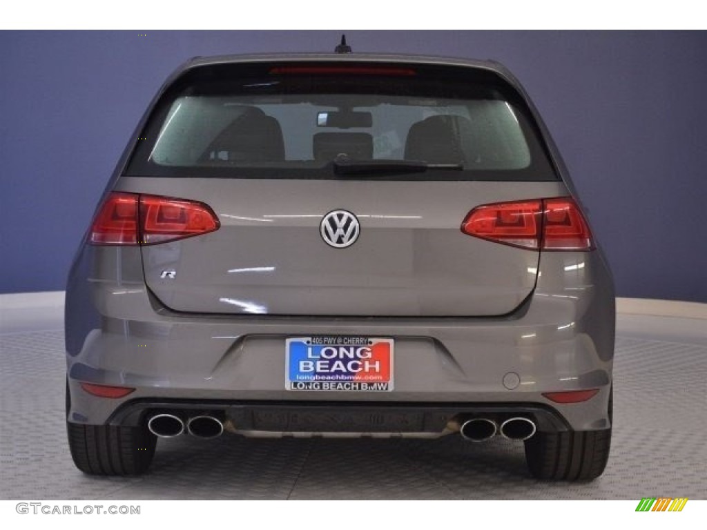 2016 Golf R 4Motion w/DCC. Nav. - Limestone Gray Metallic / Black photo #6