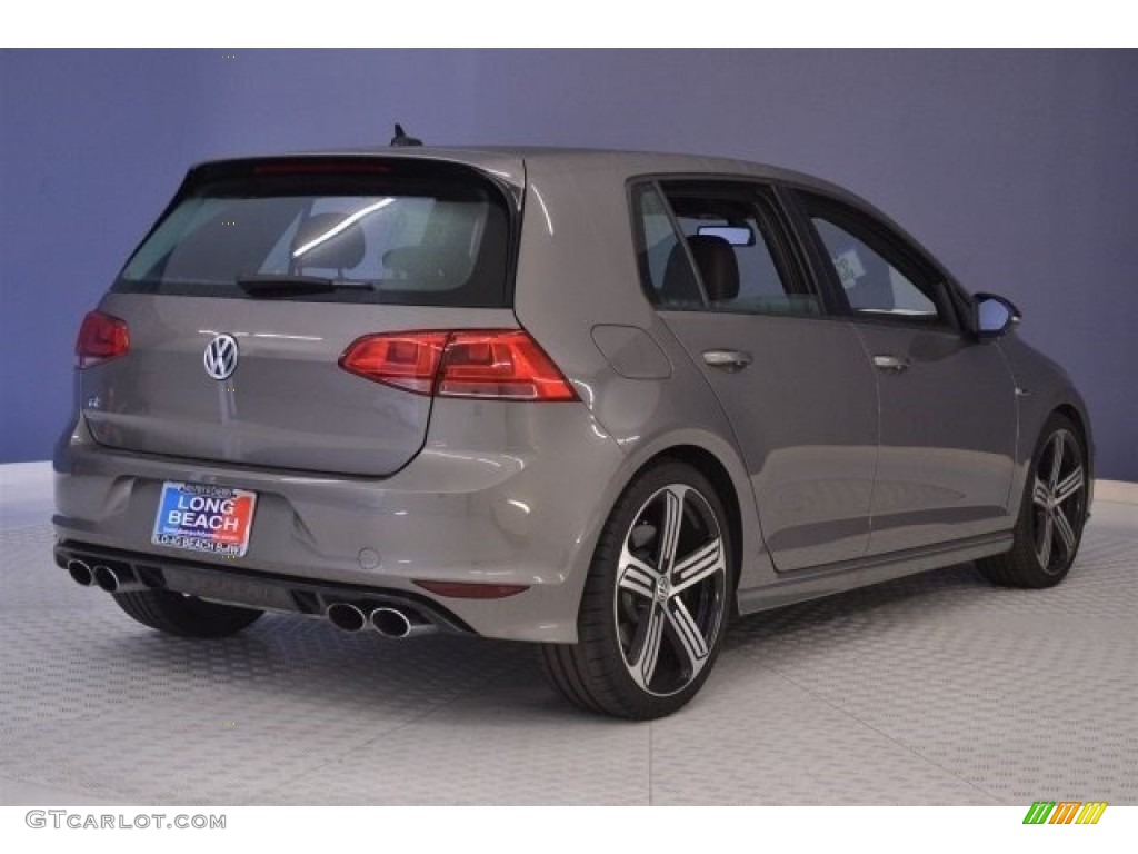 2016 Golf R 4Motion w/DCC. Nav. - Limestone Gray Metallic / Black photo #7