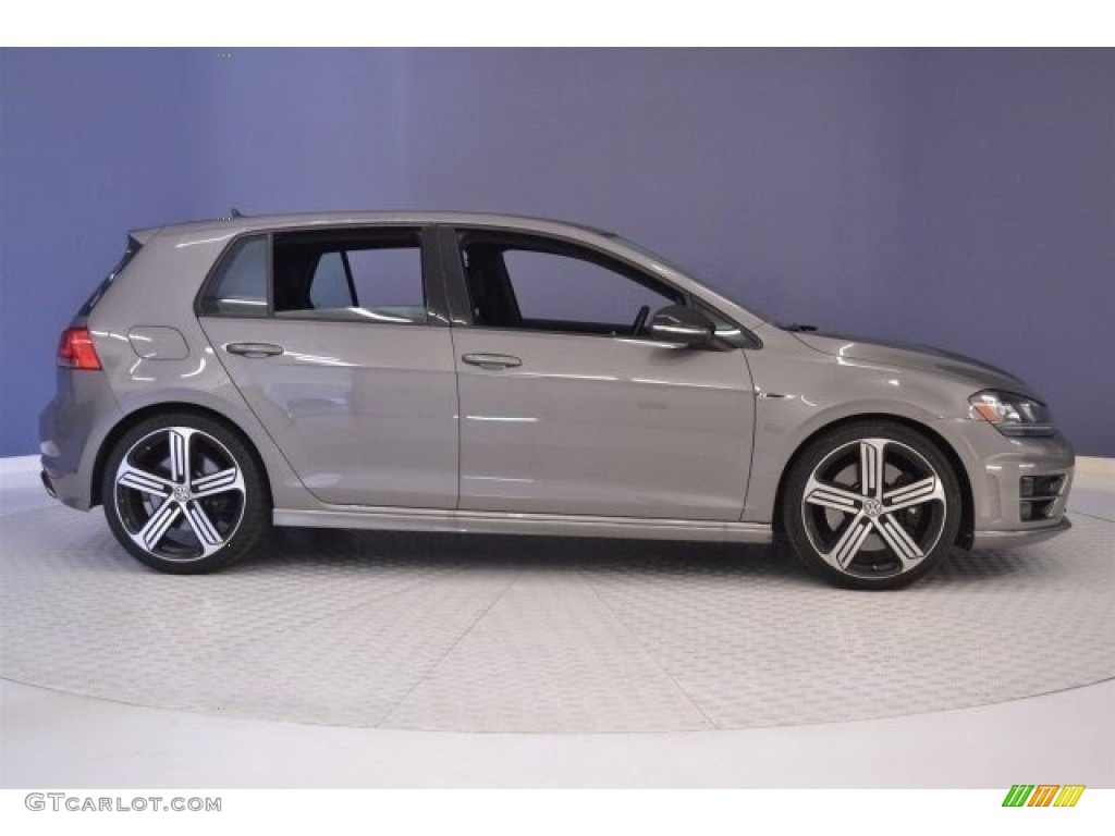 Limestone Gray Metallic 2016 Volkswagen Golf R 4Motion w/DCC. Nav. Exterior Photo #117197818