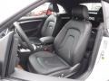 Black 2017 Audi A5 Sport quattro Cabriolet Interior Color