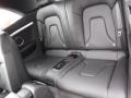 2017 Audi A5 Black Interior Rear Seat Photo
