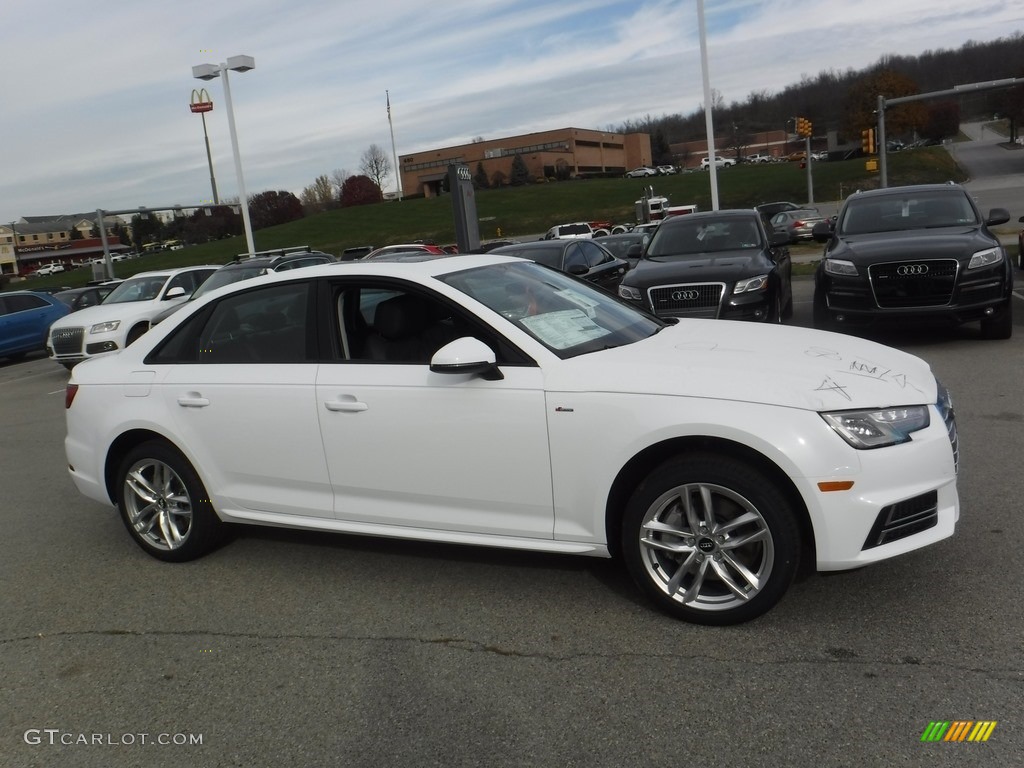 2017 A4 2.0T Premium quattro - Ibis White / Black photo #9