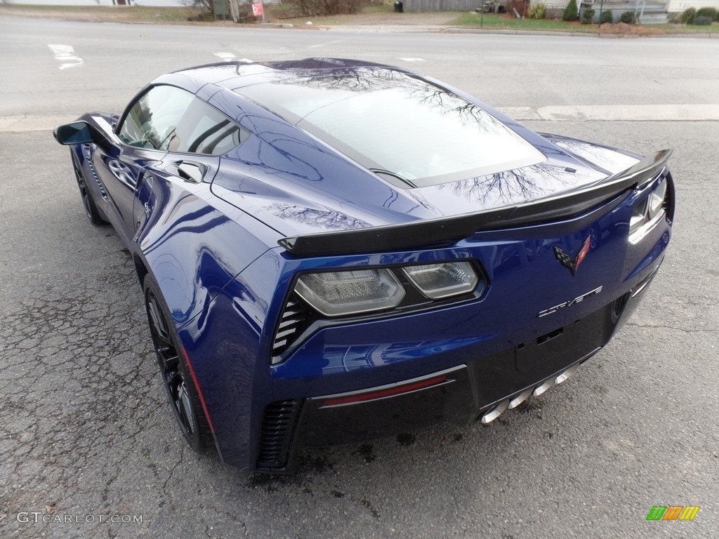 2017 Corvette Z06 Coupe - Admiral Blue / Jet Black photo #7