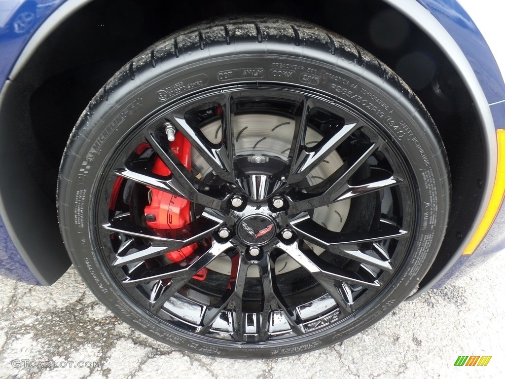 2017 Corvette Z06 Coupe - Admiral Blue / Jet Black photo #12