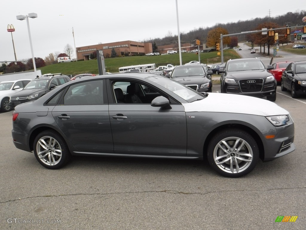 Monsoon Gray Metallic 2017 Audi A4 2.0T Premium quattro Exterior Photo #117198673