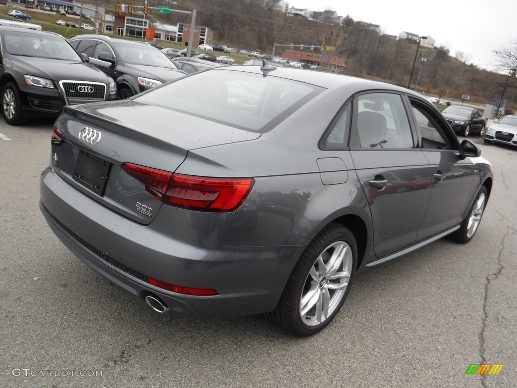 Monsoon Gray Metallic 2017 Audi A4 2.0T Premium quattro Exterior Photo #117198679