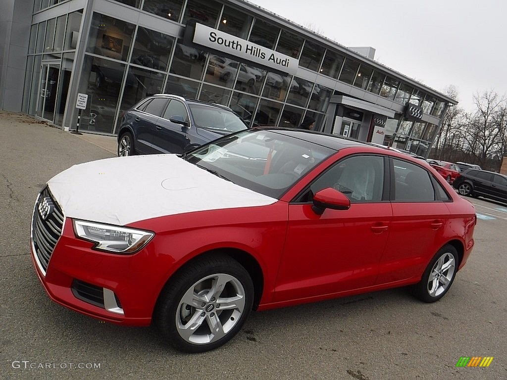 2017 A3 2.0 Premium quttaro - Tango Red Metallic / Black photo #1