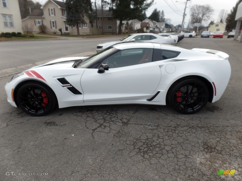 Arctic White 2017 Chevrolet Corvette Grand Sport Coupe Exterior Photo #117198916