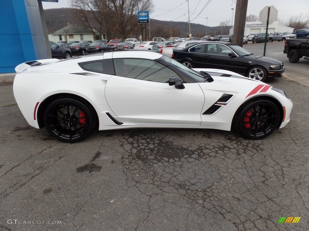Arctic White 2017 Chevrolet Corvette Grand Sport Coupe Exterior Photo #117198952