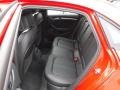 2017 Audi A3 Black Interior Rear Seat Photo