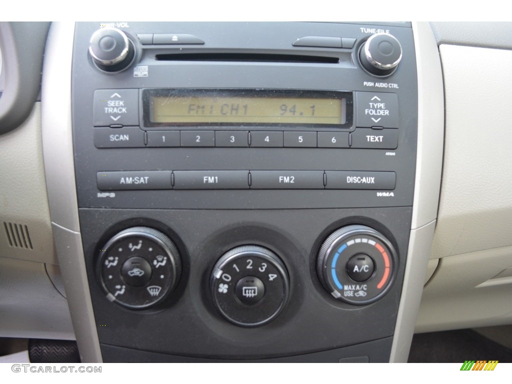 2010 Corolla LE - Desert Sand Metallic / Ash photo #16