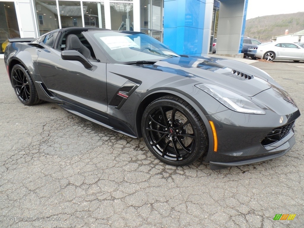 Watkins Glen Gray Metallic 2017 Chevrolet Corvette Grand Sport Coupe Exterior Photo #117199255