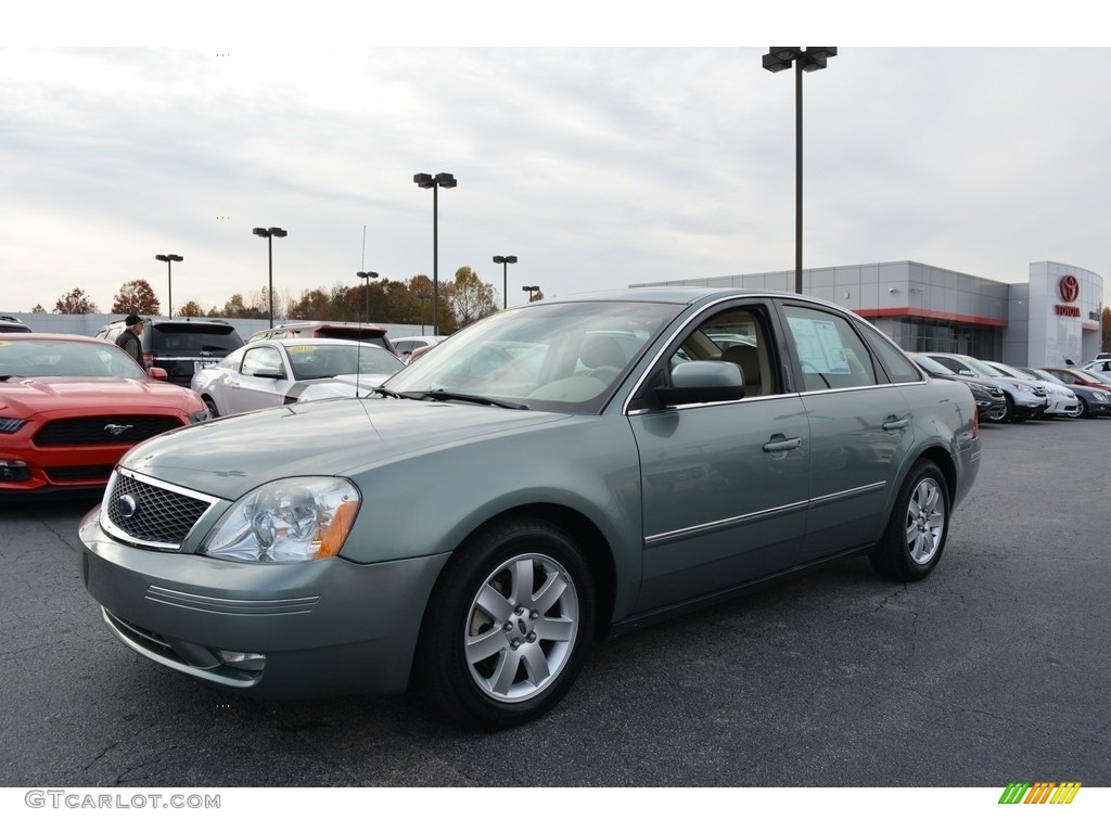 2006 Five Hundred SEL - Titanium Green Metallic / Pebble Beige photo #7