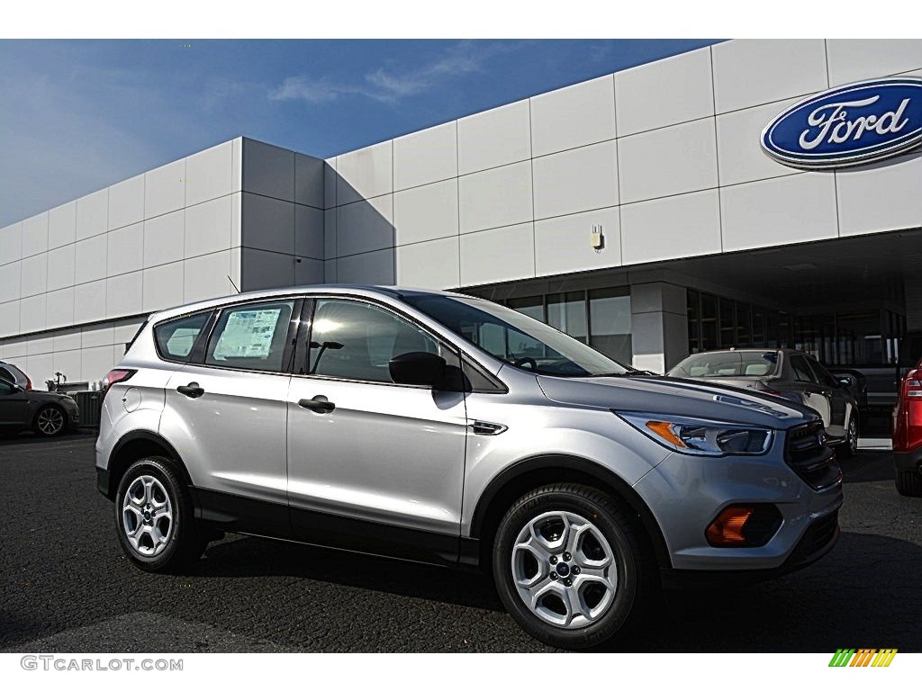 2017 Escape S - Ingot Silver / Charcoal Black photo #1